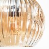 Ripoll Taklampa, kullampa Amber, Rökfärger, 10-ljuskällor