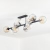 Ripoll Taklampa, kullampa Amber, Klart, Rökfärger, 10-ljuskällor