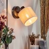 Bassagoda Vägglampa, Väggspotlight Svart, 1-ljuskällor