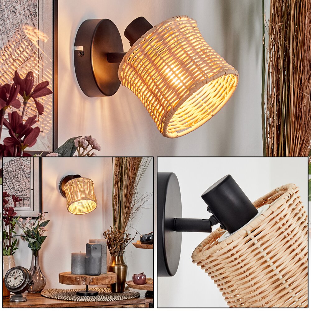 Cavaca Vägglampa, Väggspotlight Svart, 1-ljuskällor main product photo