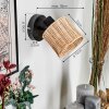 Cavaca Vägglampa, Väggspotlight Svart, 1-ljuskällor
