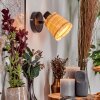 Lindberg Vägglampa, Väggspotlight Svart, 1-ljuskällor
