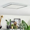 Finsrud Taklampa, Panel LED Silver, 1-ljuskällor