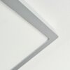 Finsrud Taklampa, Panel LED Silver, 1-ljuskällor