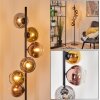 Koyoto kullampa, Golvlampa 32 cm Guld, Klart, Kopparfärg, Rökfärger, 6-ljuskällor