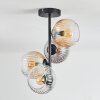 Koyoto Taklampa, kullampa 31 cm Amber, Klart, Rökfärger, 4-ljuskällor