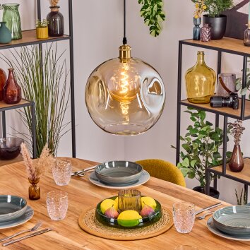 Ripoll Pendellampa, kullampa, Pendelbelysning Guld, 1-ljuskällor