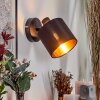 Alsen Vägglampa, Väggspotlight Svart, 1-ljuskällor