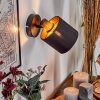 Alsen Vägglampa, Väggspotlight Svart, 1-ljuskällor
