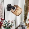 Barcos Vägglampa, Väggspotlight Svart, 1-ljuskällor