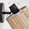 Bongal Vägglampa, Väggspotlight Svart, 1-ljuskällor