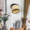 Chellas Vägglampa, Väggspotlight Svart, 1-ljuskällor