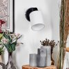 Fallhagen Vägglampa, Väggspotlight Svart, 1-ljuskällor