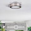 Tavin Taklampa LED Nickel matt, 1-ljuskällor