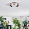 Tavin Taklampa LED Nickel matt, 1-ljuskällor