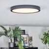 Finsrud Taklampa, Panel LED Svart, 1-ljuskällor