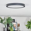 Finsrud Taklampa, Panel LED Svart, 1-ljuskällor