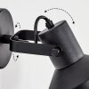 Tylar Vägglampa, Väggspotlight Svart, 1-ljuskällor