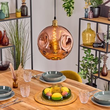 Ripoll Pendellampa, kullampa, Pendelbelysning Guld, 1-ljuskällor