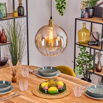 Koyoto Pendellampa, kullampa, Pendelbelysning Guld, 1-ljuskällor