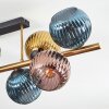 Koyoto Taklampa, kullampa Guld, Svart, 8-ljuskällor