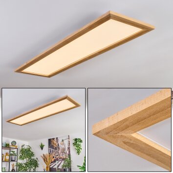 Belan Taklampa, Panel LED Naturfärger, Vit, 1-ljuskällor
