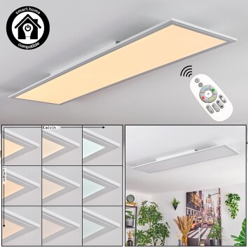 Belan Taklampa, Panel LED Vit, 1-ljuskällor, Fjärrkontroll
