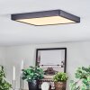 Finsrud Taklampa, Panel LED Svart, 1-ljuskällor