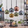 Koyoto Pendellampa, kullampa, Pendelbelysning Blå, Guld, Grön, Kopparfärg, 6-ljuskällor
