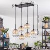 Koyoto Pendellampa, kullampa, Pendelbelysning Amber, Klart, 6-ljuskällor