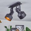 Tylar Taklampa, Takstrålkastare Svart, 2-ljuskällor