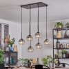 Koyoto Pendellampa, kullampa, Pendelbelysning Klart, Rökfärger, 6-ljuskällor