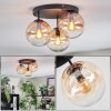 Gastor Taklampa, kullampa 30 cm Amber, Klart, 3-ljuskällor