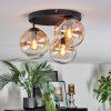Gastor Taklampa, kullampa 30 cm Amber, Klart, 3-ljuskällor
