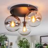 Gastor Taklampa, kullampa Amber, Klart, Rökfärger, 3-ljuskällor