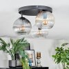 Koyoto Taklampa, kullampa Amber, Klart, Rökfärger, 3-ljuskällor