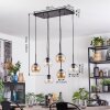 Koyoto Pendellampa, kullampa, Pendelbelysning Amber, Klart, 6-ljuskällor