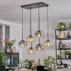 Apedo Pendellampa, kullampa, Pendelbelysning Amber, Klart, Rökfärger, 6-ljuskällor