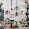 Apedo Pendellampa, kullampa, Pendelbelysning Amber, Klart, Rökfärger, 6-ljuskällor