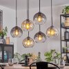 Koyoto Pendellampa, kullampa, Pendelbelysning Amber, Klart, Rökfärger, 6-ljuskällor