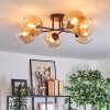 Koyoto Taklampa, kullampa Amber, Klart, 6-ljuskällor