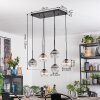 Koyoto Pendellampa, kullampa, Pendelbelysning Amber, Klart, Rökfärger, 6-ljuskällor