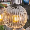 Koyoto Pendellampa, kullampa, Pendelbelysning Amber, Klart, Rökfärger, 6-ljuskällor