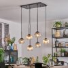 Koyoto Pendellampa, kullampa, Pendelbelysning Amber, Klart, Rökfärger, 6-ljuskällor