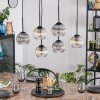 Koyoto Pendellampa, kullampa, Pendelbelysning Amber, Klart, Rökfärger, 6-ljuskällor