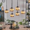 Koyoto Pendellampa, kullampa, Pendelbelysning Amber, 6-ljuskällor