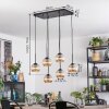 Koyoto Pendellampa, kullampa, Pendelbelysning Amber, 6-ljuskällor