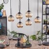 Koyoto Pendellampa, kullampa, Pendelbelysning Amber, 6-ljuskällor