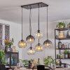 Koyoto Pendellampa, kullampa, Pendelbelysning Amber, Klart, Rökfärger, 6-ljuskällor
