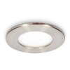 Ramek Taklampa, Infälld lampa LED Nickel matt, 3-ljuskällor